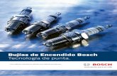Bujías de Encendido Bosch Tecnología de punta.potenciesutaller.com/.../documents/products/prod_bujiasencendido.pdf · Líder mundial en tecnología automotriz, sistemas de inyección