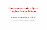 Fundamentos de Lógica Lógica Proposicionalcassio.orgfree.com/disciplinas/logica/Proposicional.pdf · UFMG/ICEx/DCC Matemática Discreta Fundamentos de Lógica Lógica Proposicional