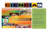 CIENCIAS - curriculobasica.sep.gob.mx · En este número: Los museos de Ciencia ... La evaluación como elemento fundamental en el desarrollo curricular: Ciencias de secundaria. El
