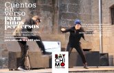 Cuentos en verso para niños ... - Compañía de teatrobaychimoteatro.com/wp-content/uploads/2017/07/dossier1.pdf · convertido en títeres e imágenes y les hemos puesto música,