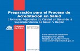 Preparación para el Proceso de Acreditación en Salud · Hospital Dr. Gustavo Fricke valia.sandoval@redsalud.gov.cl. Descripción del Prestador • Hospital BASE del Servicio de