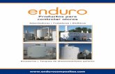 Productos para controlar olores - Fiberglass (FRP/GRP ...endurocomposites.com/wp-content/uploads/2014/04/Enduro-Solucione… · Nuestra unidad de control de olores de alcantarilla