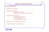 J.L.Huertas SETI-03-04 TEMA3: Sistemas Discretosrafael/SETI/SETI_03_04_transp_Tema_03.pdf · q Sistemas con propiedades especiales q Restricciones en los coeficientes. J.L.Huertas