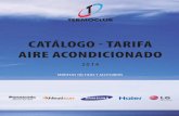 CATÁLOGO - TARIFA AIRE ACONDICIONADOstatic.plenummedia.com/40790/files/...15-tarifa-aire-acondicionado.pdf · Catálogo –Tarifa Aire Acondicionado 2014 3 AIREACONDICIONADO MáquinastácticasA/C
