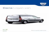 Dacia Logan van - daciamodellen.nl · 9 COLORES ROJO PASIÓN 21D (O) BLANCO GLACIAR 369 (O) AZUL MARINO D42 (O) ... Tipo tren delantero Pseudo-McPherson con brazo triangulado ...