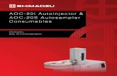 AOC-20i Autoinjector & AOC-20S Autosampler Consumables · 2016-01-19 · AOC-20i Autoinjector & AOC-20S Autosampler Consumables Shimadzu Gas Chromatography