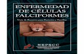 ENFERMEDAD DE C LULAS FALCIFORMES - …nepscc.org/.../uploads/2017/10/Sickle-Cell-booklet-spv1-proof.pdf · El dolor por células falciformes puede convertirse en “estado”, así