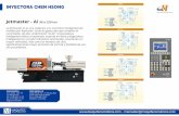 INYECTORA CHEN HSONG - Maquitec Solutions · permite mayor velocidad de la inyección, además de un tornillo especial con diseño que rinde substancialmente mejor calidad del producto