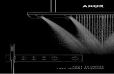 AXOR SHOWERS - assets.hansgrohe.comassets.hansgrohe.com/assets/AXOR_Showers_2017-screen.pdf · nantes en la experiencia con el agua. Los productos de ducha AXOR son el no va más