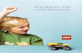 Årsrapport 2006 LEGO Koncernen · Pr. 31. december 2006 Årsrapport 2006 ... – 1.322 1.725 1.756 1.657 ... af bestyrelsen for svenske Atlas Copco AB. Medlem af bestyrelsen