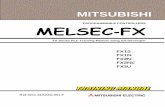 PROGRAMMABLE CONTROLLERS MELSEC FXscp.s-scptuj.mb.edus.si/~murkos/Teorija in vaje/UMN/PLC krmilnik... · PROGRAMMABLE CONTROLLERS MELSEC-FX FX-Series PLC Training Manual using GX-Developer