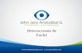 Heterocromia de Fuch - jjaristizabal.com · Melanosis ocular. Hamartoma del iris-Iris más claro:.Síndrome de Horner ... Medicamentos en heterocromía de Fuchs Corticoesteroides.