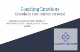 Coaching Emotions Escuela de Crecimiento Personal · Hola Soy Jesús Javier Gonzalez, director y fundador de la Escuela de Crecimiento Personal Coaching Emotions. Coaching Emotions