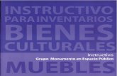Instructivo para Inventarios de Bienes Culturales …museodata.com/docs/InstructivoMonumentoEspacioPublico.pdf · Manual para la elaboración de Inventario de Bienes Culturales ...