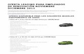 OFERTA LEASING PARA EMPLEADOS DE ... - MY SEAT … DE CONDICIONES G… · /Mantenimiento del vehículo, según los intervalos establecidos por la Marca en el “Programa de mantenimiento