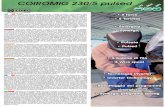 COIROMIG 230/5 pulsed - Coiro SRL Molinella (bologna) 230-5 PULSED.pdf · Soldadora con tecnología inverter, con ruedas, controlada por microprocesor, apta para la soldadura MIG-MAG