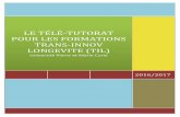 LE TÉLÉ-TUTORAT POUR LES FORMATIONS …ftlv.fr/TIL/communication/2017-livretTutoratUPMC.pdf · revoit la présentation des diapositives selon une charte ... formations développées