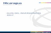 GUÍA DEL INVERSIONISTA 2017 - pronicaragua.gob.nipronicaragua.gob.ni/media/ckeditor/2017/02/10/guia-del-inversionis... · 4 PRONicaragua: Su Facilitador de Negocios PRONicaragua