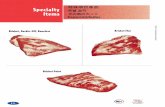 7 imm beef specialty items - USMEFusmef.org/IMM/imm_beef/7_imm_beef_specialty_items.pdf · pecho. Pecho, sin Grasa, Deshuesado es similar a MBG 120, Australia 2350 y Canadá 120.