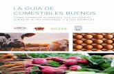 LA GUÍA DE COMESTIBLES BUENOS - aspca.org · como parte de la producción de carne, leche, ... encuestados en una encuesta de ASPCA del 2011 ... productos significativos con certificación