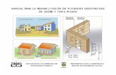 MANUAL PARA LA REHABILITACIÓN DE VIVIENDAS … · ingenieria sismica presidencia de la repÚblica red de solidaridad social manual para la rehabilitaciÓn de viviendas construidas
