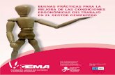 BUENAS PRÁCTICAS PARA LA MEJORA DE LAS …ergonomialatinoamerica.com/.../2014/05/...Ergonomia-Sector-Cement… · mento de España (Oﬁ cemen) y los dos sindicatos mayoritarios