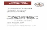 Universidad de Valladolid - uvadoc.uva.esuvadoc.uva.es/bitstream/10324/11766/7/TFG-H244.pdf · significativamente el dolor, el uso de analgesia oral y reduce el tiempo de ... anestesia