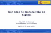 Dos años de proceso RIS3 en España - USC · Especialización inteligente Incrementar impacto en crecimiento y empleo de las políticas financiadas con los Fondos Concentrar recursos