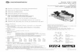 Serie V44 / V45 Válvulas ISO Mini - cdn.norgren.comcdn.norgren.com/pdf/E5_4_152.pdf · Serie V44 / V45 Válvulas ISO Mini ... V45: Corredera con juntas, piloto eléctrico o neumático