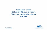 Guía de - pediatria3000.files.wordpress.com · Clidinio bromuro C. Principio Activo Cat FDA Clindamicina B Clobetasol C Clofibrato C Clomifeno X Clomipramina C Clonazepam D Clonidina