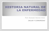 HISTORIA NATURAL DE LA ENFERMEDADs4507431beaf003cb.jimcontent.com/download/version/...HISTORIA NATURAL DE LA ENFERMEDAD El concepto y la teoría de Historia Natural de la Enfermedad
