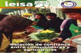 Relación de confianza entre consumidores y · 15 19 24 Creando y activando relaciones de confianza urbano-rurales en las redes alternativas de alimentos: experiencias en la sierra