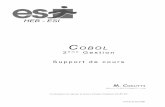 Support de cours - users.skynet.beusers.skynet.be/Marco.Codutti/cours/Syllabus-Cobol.pdf · Avant-propos Ce document est destiné aux étudiants suivant les cours de COBOL à l'ESI;
