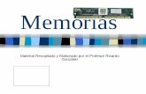 Memorias - Universidad Simón Bolívaradiserio/ci3815/clases/Laminas_Memorias2.pdf · Existen versiones de ... cuatro estados de espera significa que los cómputos son interrumpidos