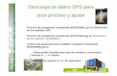 Descarga de datos GPS para post-proceso y ajusteicvficheros.icv.gva.es/ICV/geova/erva/Datos/descargaRINEX.pdf · Consideraciones para el buen uso de los datos proporcionados para
