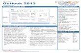 Microsoft Outlook 2013 Aprendizaje Interactivoes.customguide.com/cheat_sheets/outlook-2013-guia-rapida.pdf · Al igual que en Outlook 2010, el menú Archivo y la cinta de opciones