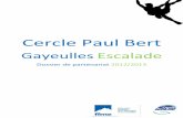 Cercle Paul Bert - escalade-rennes.frescalade-rennes.fr/wp-content/uploads/file/CPB Escalade Partenariat... · Le CPB escalade – une approche de la compétition Le Cercle Paul Bert