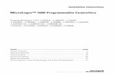 MicroLogix™ 1000 Programmable Controllers · 2017-02-13 · Sección de español..... 69 Seção em Português ... DeviceNet Interface User Manual 1761-6.5 Une description plus