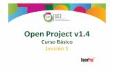 OpenProject1.4 CBv1.0 - UCI Lección 1 Tema1 …€¦ · 1#GuíaPMBOK®,#CuartaEdición,#ProjectManagement Ins=tute## %Laadministracióndeproyectoses: ... tarea(s)yseanulalasangría.