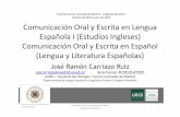 Comunicación Oral y Escrita en Lengua Española I …drago.intecca.uned.es/download/d3d3LmludGVjY2EudW5... · La PEC de COELEI (Grado en Estudios Ingleses) 26/11/2015 Tutorías Centro