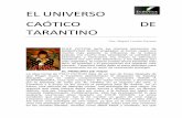 EL UNIVERSO CAÓTICO DE TARANTINO - … universo caótico de tarantino.pdf ·