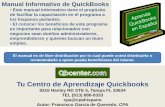 Tu Centro de Aprendizaje Quickbooks - qbcenter.comqbcenter.com/wp-content/uploads/2011/06/... · *** Como Nos Comunicamos con el Programa *** Nos comunicamos con el programa o le