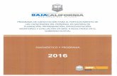 PROGRAMA DE CAPACITACIÓN PARA EL FORTALECIMIENTO DE …indicadores.bajacalifornia.gob.mx/consultaciudadana/doctos/PROGRA… · Diagnóstico y Programa de Capacitación PbR-SED 2016