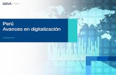 Perú | Avances en digitalización · La velocidad media de internet ha mejorado considerablemente en los últimos 5 años, y hoy ... Peru México Colombia Chile Estados ... 60% 70%