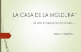 “LA CASA DE LA MOLDURA” - media.cylex.mx · y que ayuda a reducir las tensiones y proporcionar control en los suelos, se usa generalmente para terraplenes (carreteras, vías férreas,
