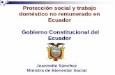 Protección social y trabajo doméstico no remunerado … · porque comprometen dimensiones políticas, ... el 10% es indigente (ECV, 2005). Fuente: ... Limitada presencia de hombres