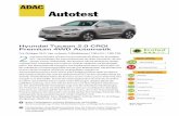 Autotest - ADAC: Allgemeiner Deutscher Automobil-Club · Autotest Hyundai Tucson 2.0 CRDi Premium 4WD Automatik Fünftüriges SUV der unteren Mittelklasse (136 kW / 185 PS) 005 betrat