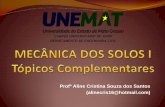 Profª Aline Cristina Souza dos Santos …sinop.unemat.br/site_antigo/prof/foto_p_downloads/fot_5203mini... · LIMITES DE ATTERBERG Limite de Liquidez (LL) - teor de umidade no qual