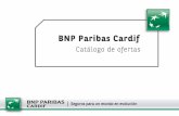 1. - BNP Paribas Cardif · Posibilidad de transferir la garantía de la venta del producto ... desarrollay personaliza el producto GAP dependiendo del vencimiento del mercado de seguro