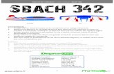 Manuel de l’utilisateur / User manual: Sbach 342 … · 2 Produits recommandés : A2Pro – Promodel propose une gamme de produits complète qui vous permettra de mener à bien